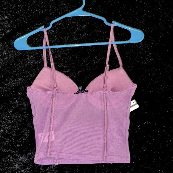 Purple bedazzled tank top. Size small - Picture 2 of 2